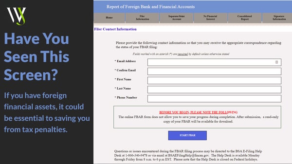 Foreign Assets Screen