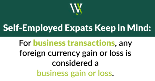 Self-Employed Expats