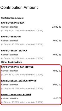 netbenefits - bonus contributions to 401k